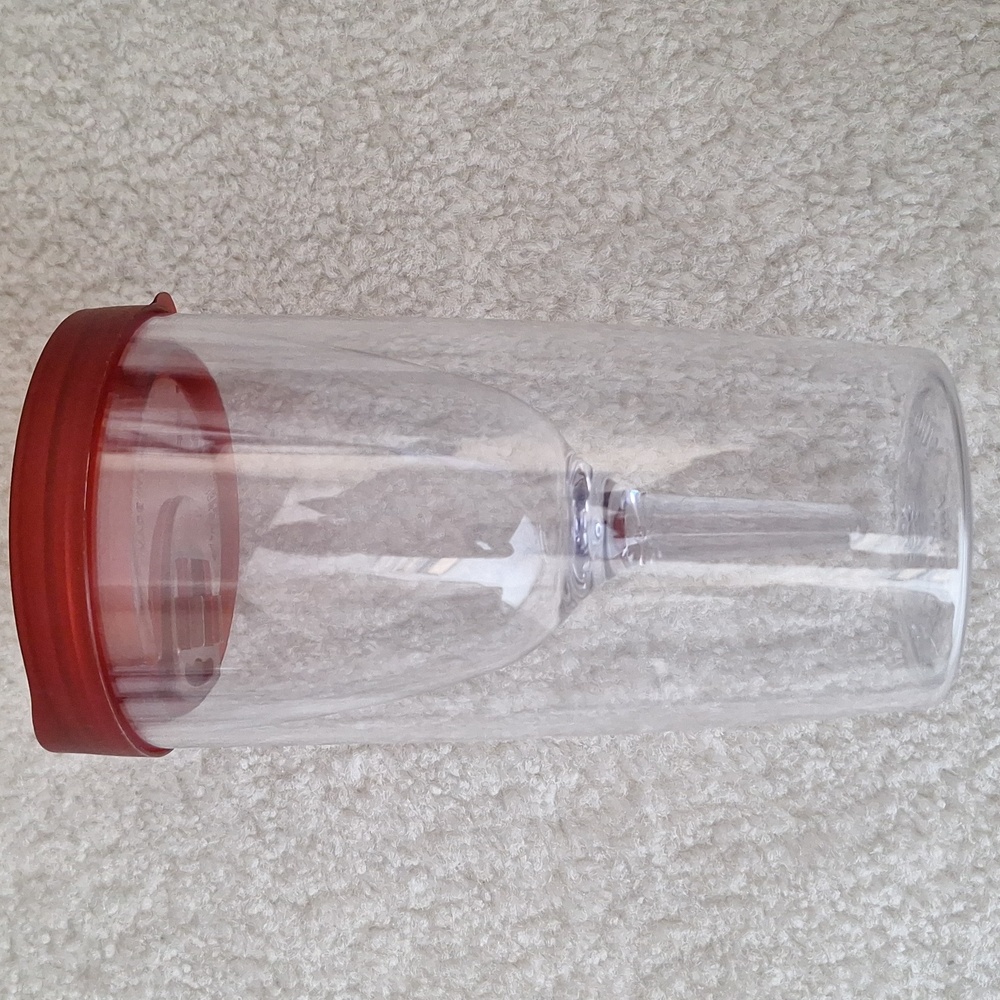 VINO2GO Clear Wine Tumbler